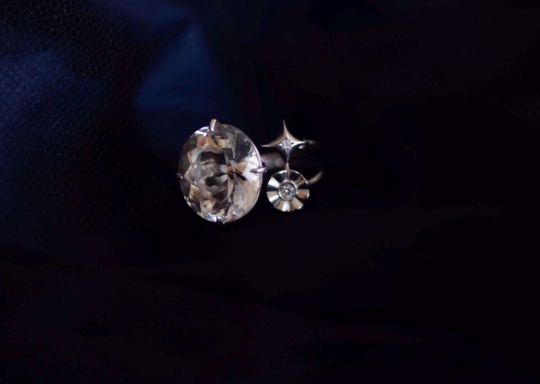 Imagem de Anel Cristal Top Inc e 2pt Brilhantes